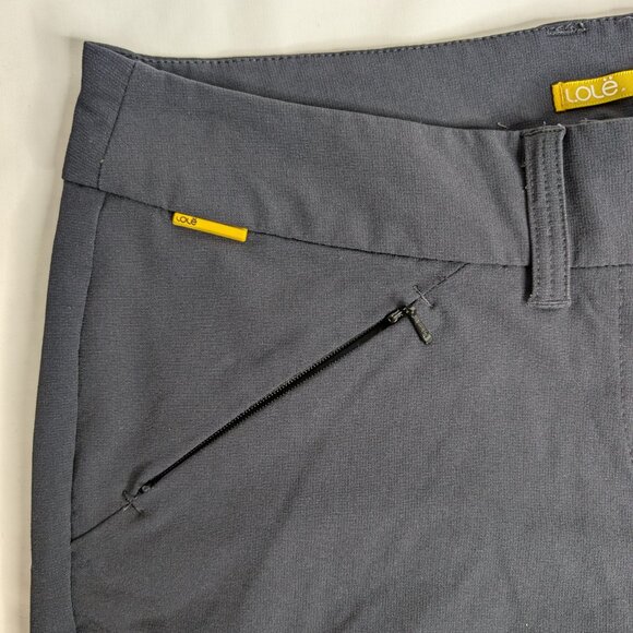 Lole Women's Black Trail/Hiking Pants UPF50+ Size 3 - Picture 2 of 8